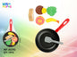 Set Frigideira com Comida de Brincar 16 Cm