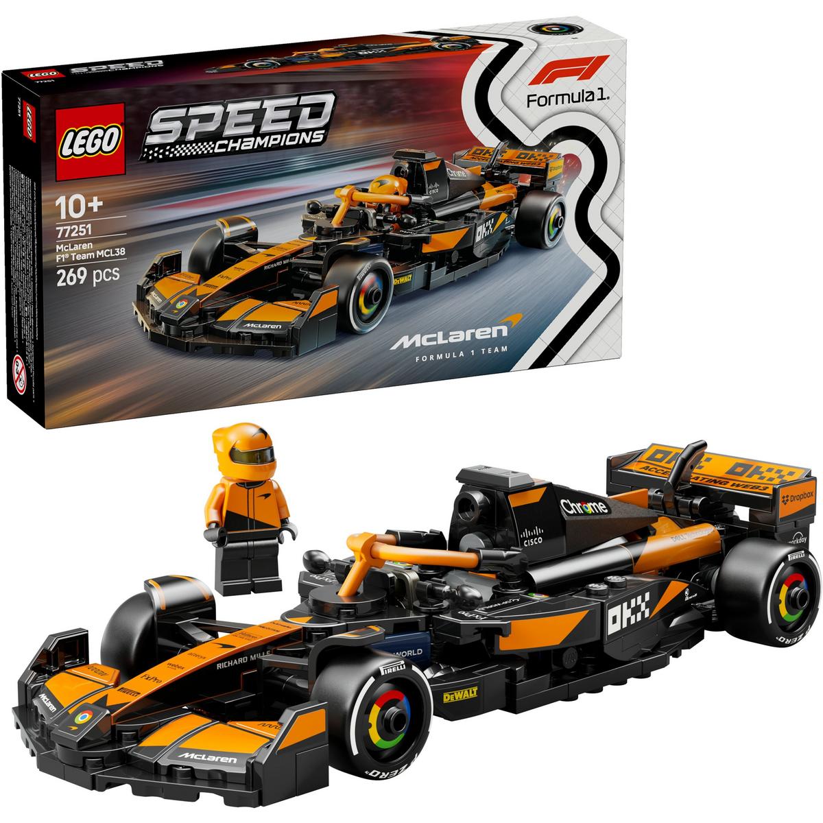 LEGO - Speed Champions - McLaren F1 Team MCL38 Race Car (77251)