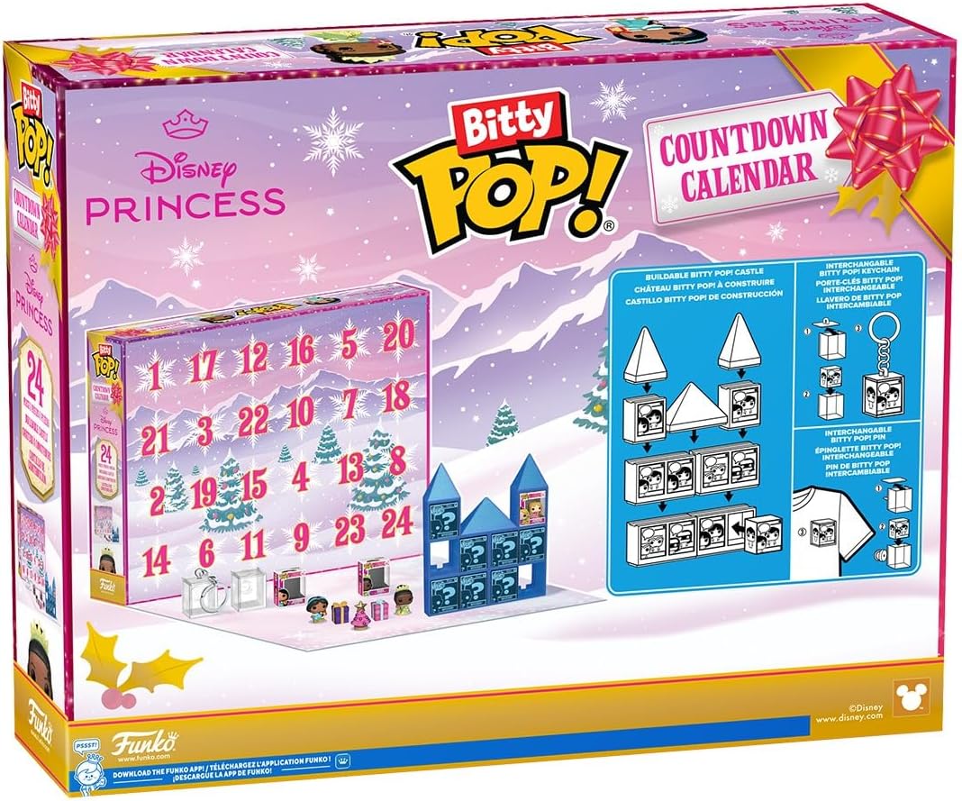 Funko Bitty POP! Disney Princesas – Calendário do Advento