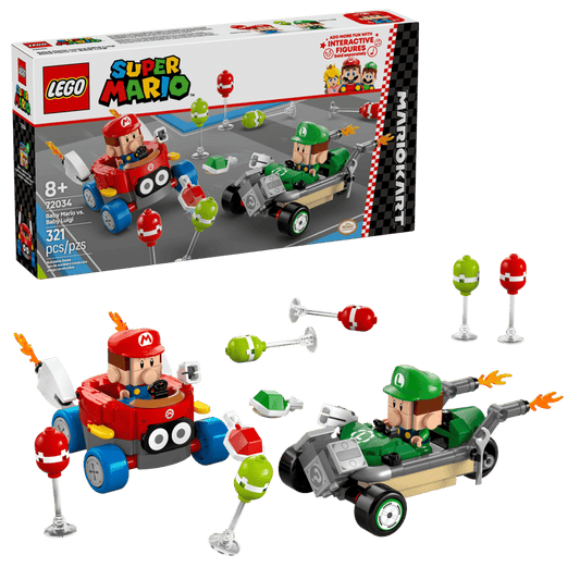 LEGO - Super Mario - Mario Kart™ – Baby Mario vs. Baby Luigi (72034)