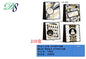 Pack 12 Sacos de Presente Feliz Cumpleaños Preto e Branco 31 x 40 x 12 Cm