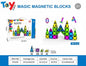 Blocos Magnéticos Mágicos 34 Peças