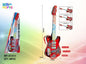 Guitarra Elétrica c/ Luz e Som 53 x 17 Cm