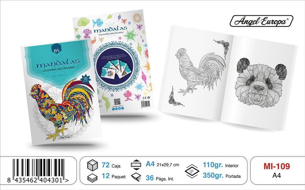 Livro para Colorir Mandalas