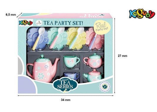 Conjunto de Chá Tea Party 13 Peças