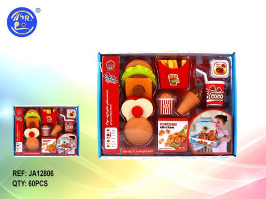 Conjunto de Acessórios "Fast Food"