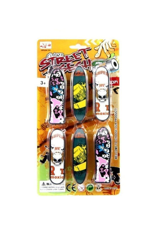 Blister de 6 Skates de Dedo 28 x 16 Cm
