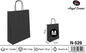 Pack 25 Sacos de Papel Preto M 27 x 37 x 12 Cm