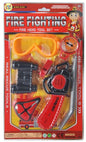 Conjunto Bombeiro Fire Fighting com Óculos 37 x 21 Cm - Binóculos