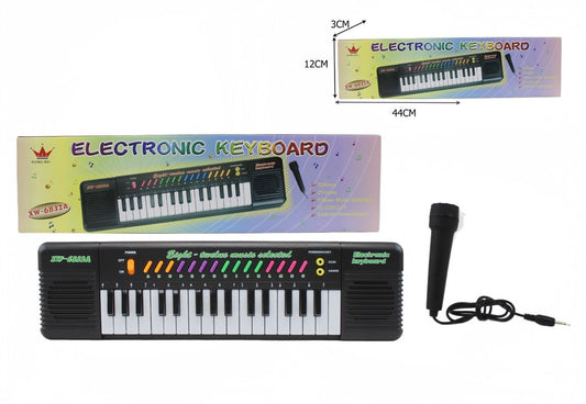 Órgão Eletrónico com Microfone 48 x 13 x 4 Cm