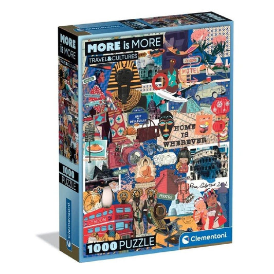 Jogo Clementoni 1000 pçs puzzle More is more travel & cultures