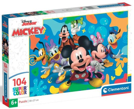 Puzzle Clementoni 104 pçs Disney Mickey