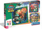 Puzzle Clementoni Patrulha Pata Dino Square 3x48 pçs