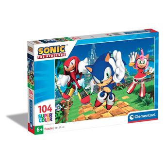 Jogo Clementoni puzzle 104 pçs Sonic 2
