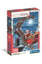 Puzzle Clementoni Christmas Collection Midnight Sleigh Ride 500 pçs