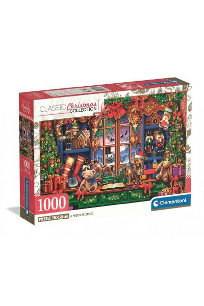 Puzzle Clementoni Christmas Collection Ye Old Christmas Shoppe 1000 pçs