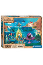 Puzzle Clementoni Story Maps A Pequena Sereia 1000 pçs