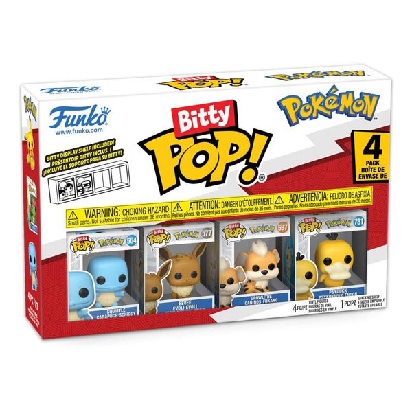 Funko POP! Bitty POP - Pókemon Pack 4