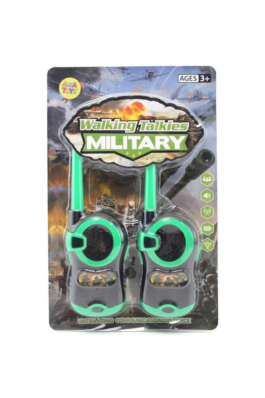Walkie-Talkie Militar em Blister 31 x 20 Cm