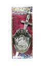 Espada e Escudo Guerreiro 53 x 21 Cm - Blister com logótipo AMA Toys