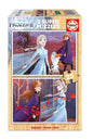 Puzzle Educa Frozen 2 Madeira 2x25 pçs