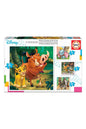 Jogo Educa puzzle progressivo 12-16-20-25 Disney