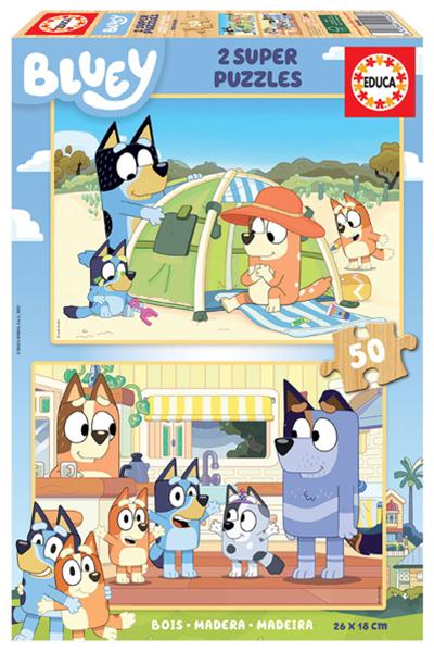 Jogo Educa puzzle 2x50 Bluey