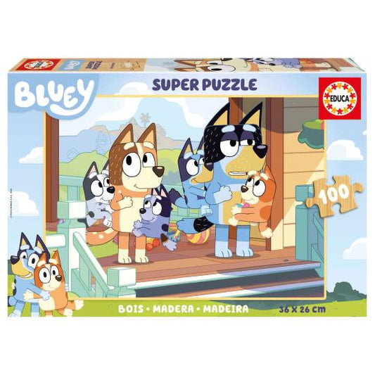 Jogo Educa puzzle Bluey 100 pçs