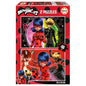 Jogo Educa puzzle 2x48 Miraculous Ladybug Edição A