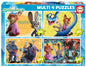 Jogo Educa 4 puzzles Zootopia 2 50-80-100-150.