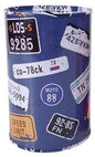 Mealheiro de Metal América 8 x 13 cm - Matrículas Azul