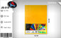 Pack 25 Cartolinas 50 x 65 Cm Amarelo Gema