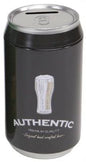 Mealheiro Lata de Cerveja 8,5 x 16 cm - Preto