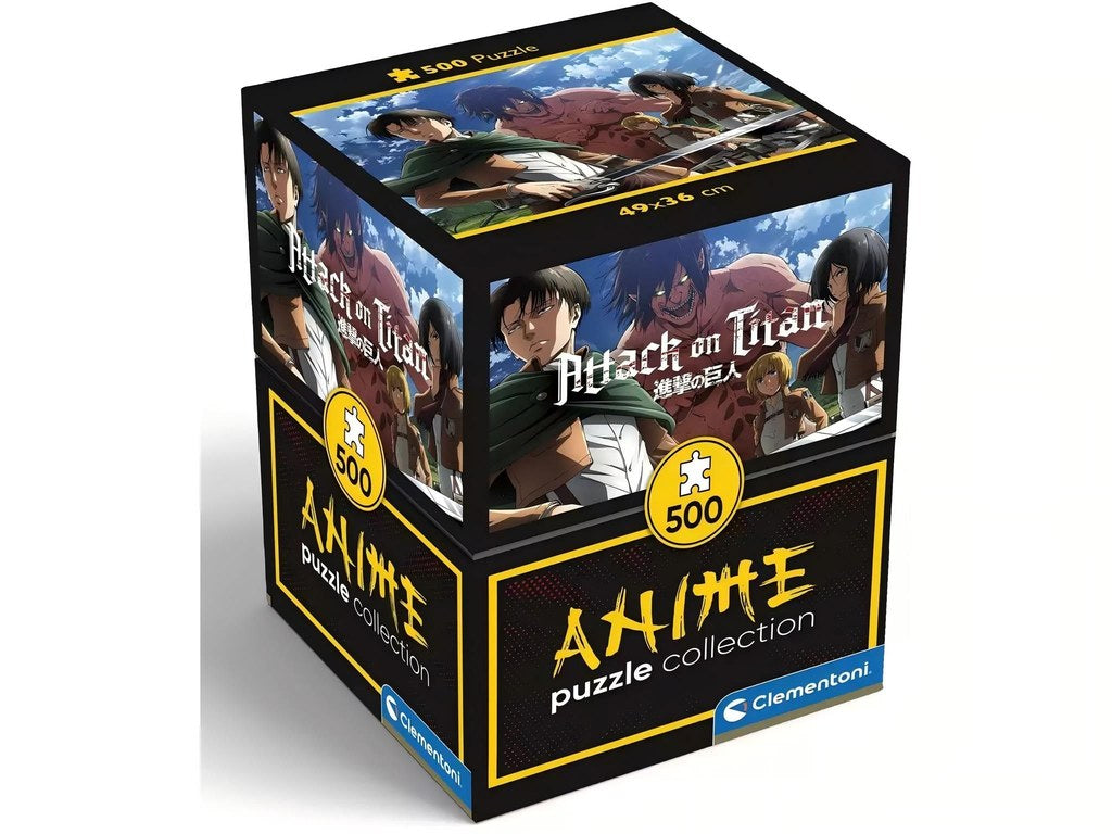 Jogo Clementoni puzzle 500 pçs Attack on Titans
