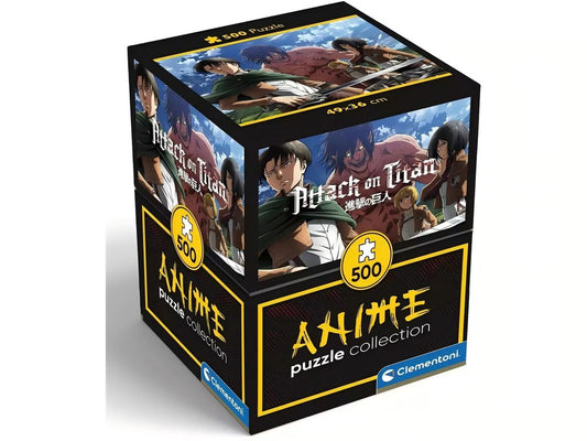 Jogo Clementoni puzzle 500 pçs Attack on Titans