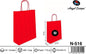 Pack 24 Sacos de Papel Vermelho M 27 x 37 x 10 Cm