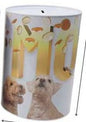 Mealheiro de Metal Animais 15 x 22 cm - Cachorro