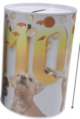 Mealheiro de Metal Animais 10 x 15 cm - Cachorro