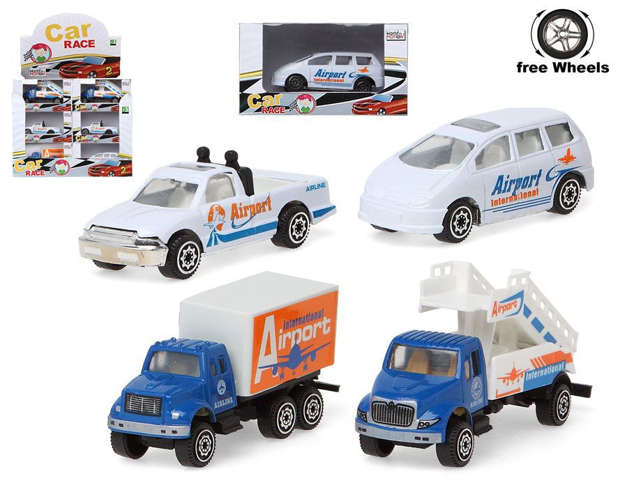 Mini Carros de Metal Sortidos 11x6 CM