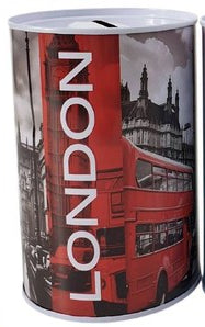 Mealheiro de Metal Cidades 8 x 12,5 cm - Londres