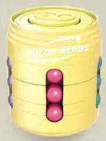 Puzzle de Bolinhas Lata - Amarelo