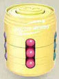 Puzzle de Bolinhas Lata - Amarelo