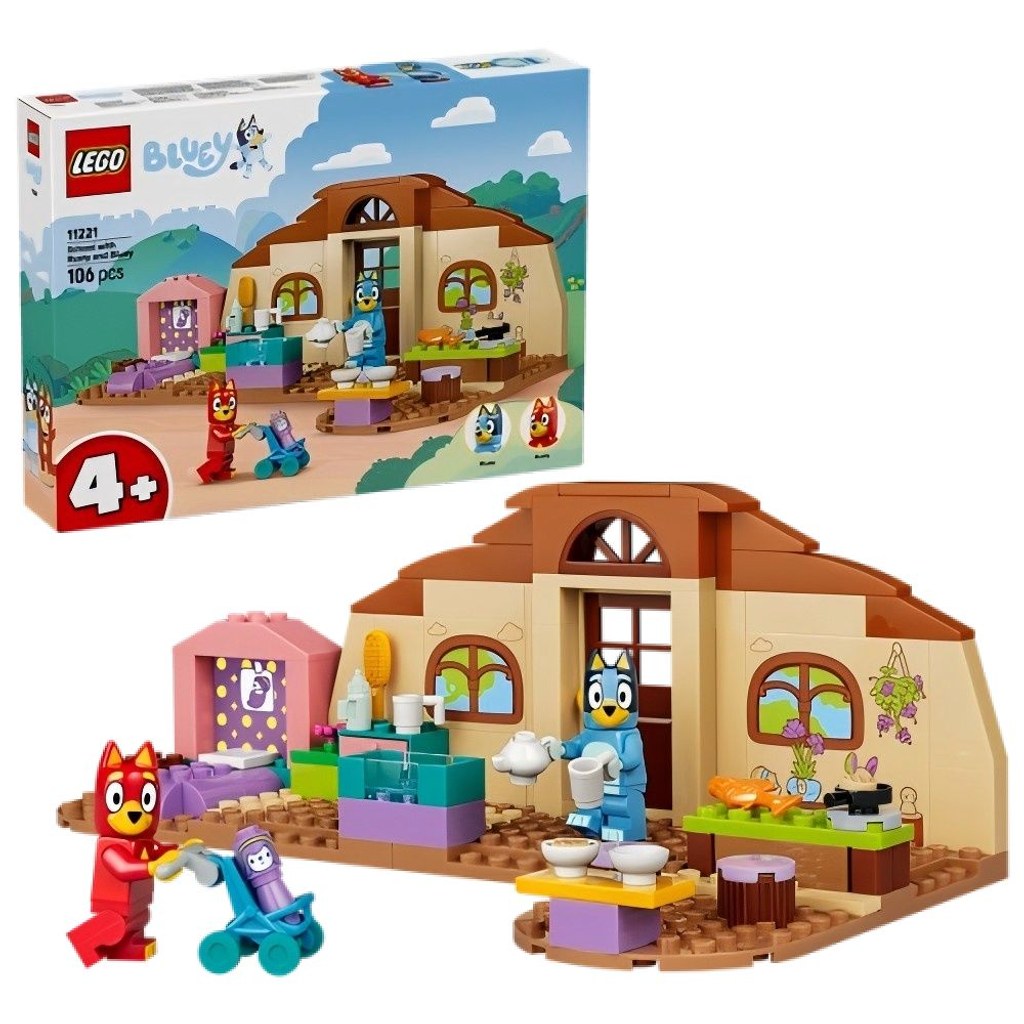 LEGO Bluey School with Rusty and Bluey 11221