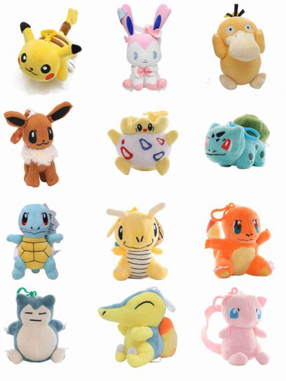 Peluche/Porta-Chaves Pókemon 15CM