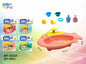 Banheira Peixe Cor-de-Rosa com Fonte e Animais 31 x 21 Cm
