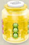 Puzzle de Bolinhas Frasco - Amarelo