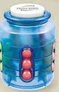 Puzzle de Bolinhas Frasco - Azul