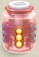 Puzzle de Bolinhas Frasco - Rosa