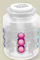 Puzzle de Bolinhas Frasco - Branco