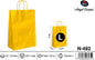 Pack 25 Sacos de Papel Amarelo L 32 x 40 x 14 Cm